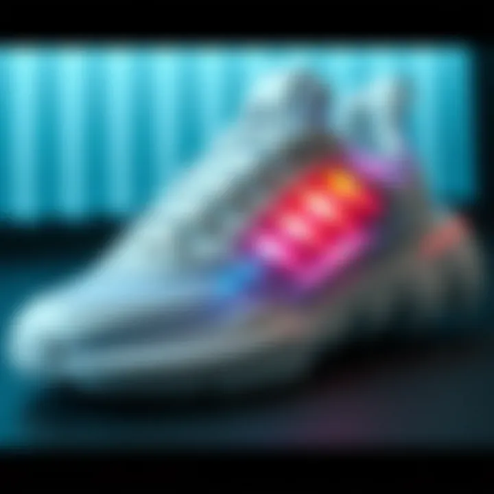 Innovative Technology Behind the Ozweego Design Close-up of the innovative technology used in the Ozweego sneaker