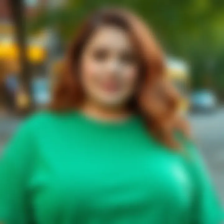 Seasonal style trends in plus size tees