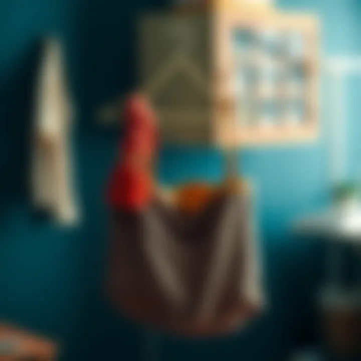 Eco-friendly bags organizer made from sustainable materials