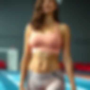 Embracing Body Positivity in Sportswear Models showcasing body positivity while wearing sports bra and panty sets.