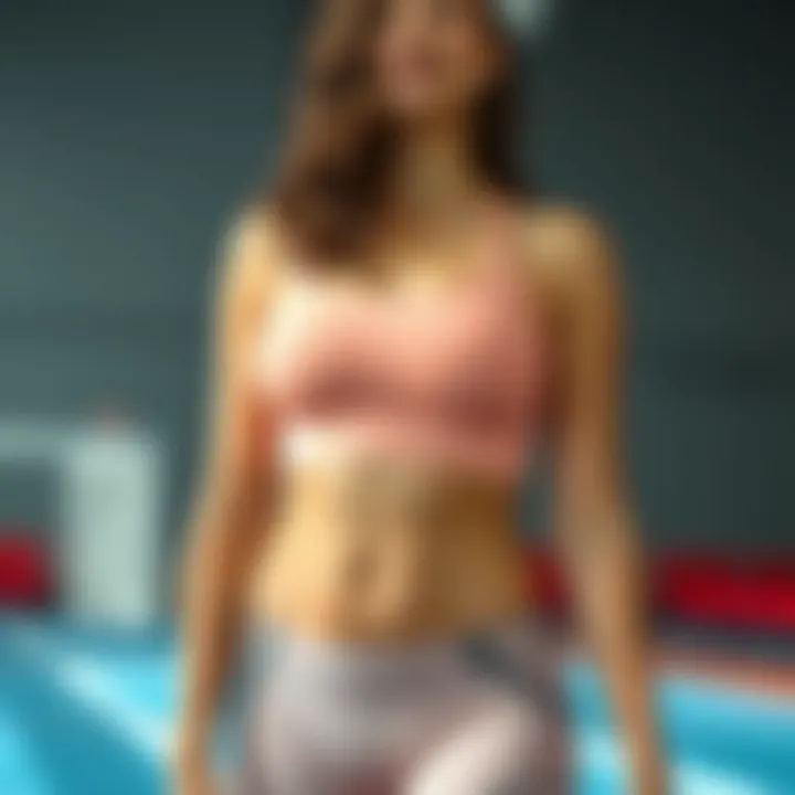 Embracing Body Positivity in Sportswear Models showcasing body positivity while wearing sports bra and panty sets.