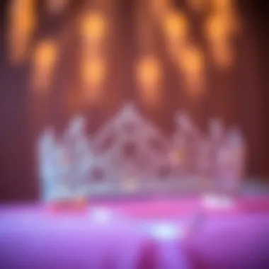 The Splendor of Tiaras in Celebrations Sparkling tiara representing bridal celebration