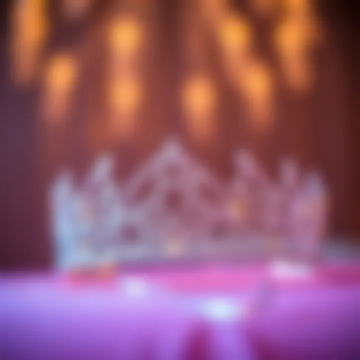 The Splendor of Tiaras in Celebrations Sparkling tiara representing bridal celebration