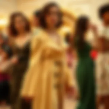 Historical illustration showcasing the evolution of the cinched waist design