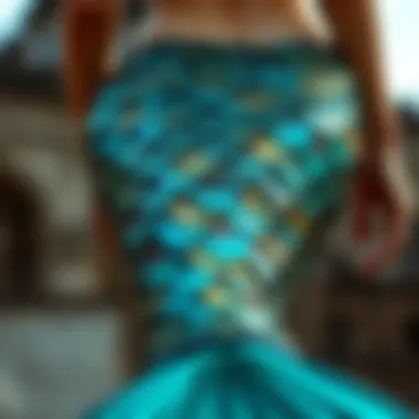 Cultural inspiration behind mermaid tail scales reflected in modern fashion collections