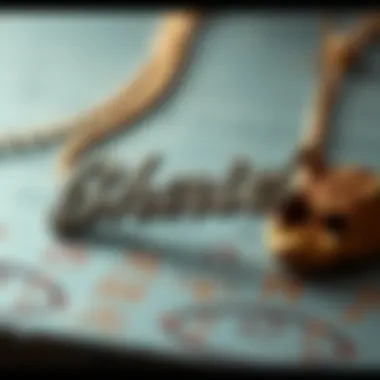 Cultural motifs and symbols integrated into custom name necklaces