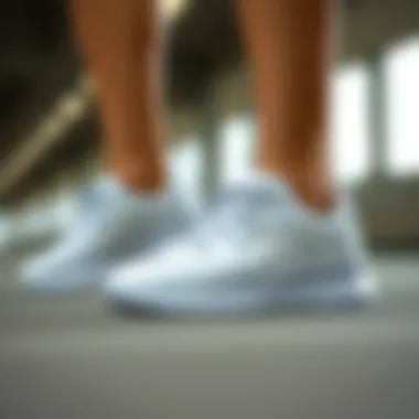 Ergonomics and Support in Women's Sneakers Ergonomic design showcasing support tailored to female biomechanics