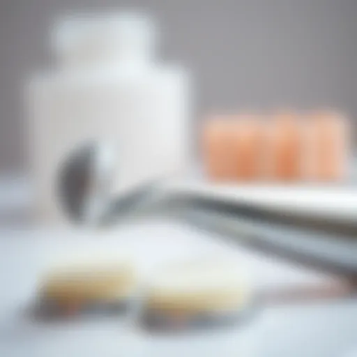 Close-up of a professional callus remover tool