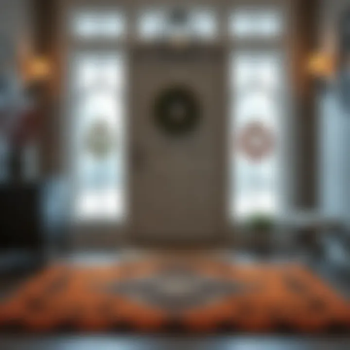 Elegant design options for low pile indoor door mats