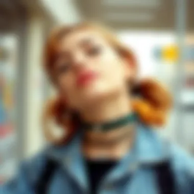 Classic 90s Accessories Classic 90s accessories including chokers and scrunchies