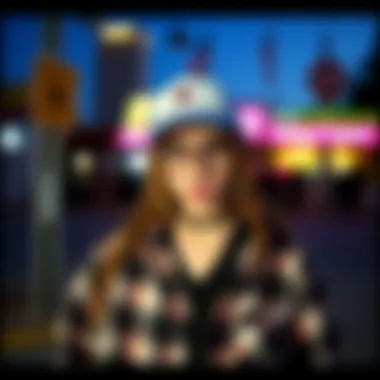 Iconic 90s Grunge Style Iconic 90s grunge style outfit with oversized flannel