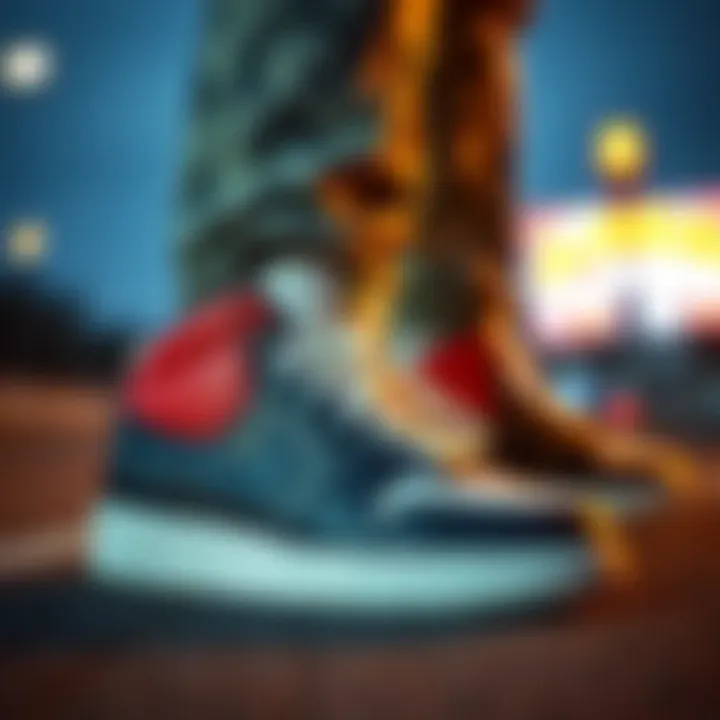 Retro Sneakers of the 90s Retro sneakers reflecting 90s fashion trends