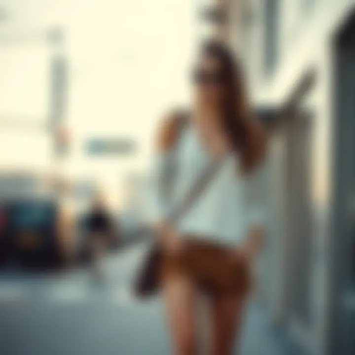 Trendy Outfit Featuring Brown Cow Shorts Trendy outfit featuring brown cow shorts paired with accessories