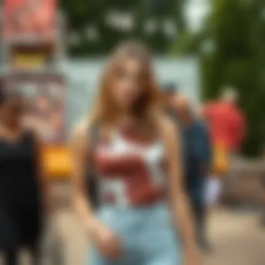 Sustainability in Brown Cow Print Tank Tops Sustainable fashion elements represented in brown cow print tank tops