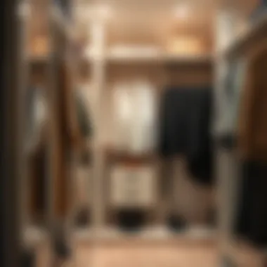 User experience with magic space saving hangers in a stylish closet