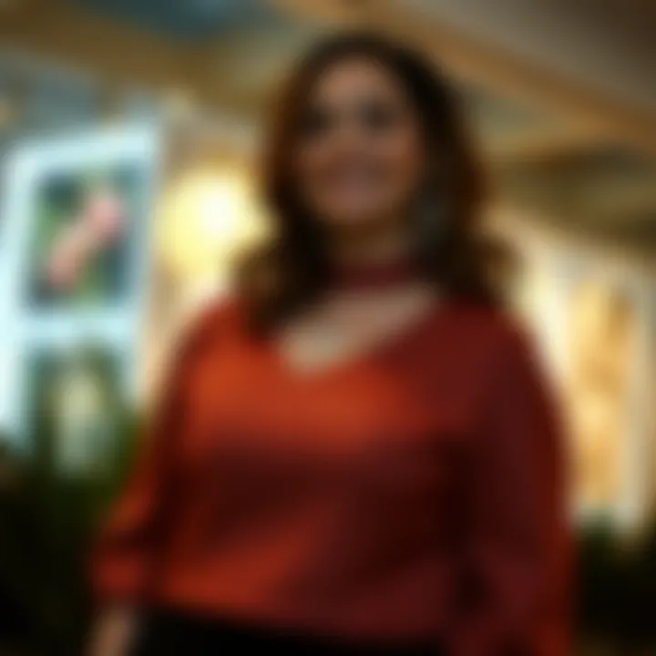 Elegant plus size top ideal for evening outings