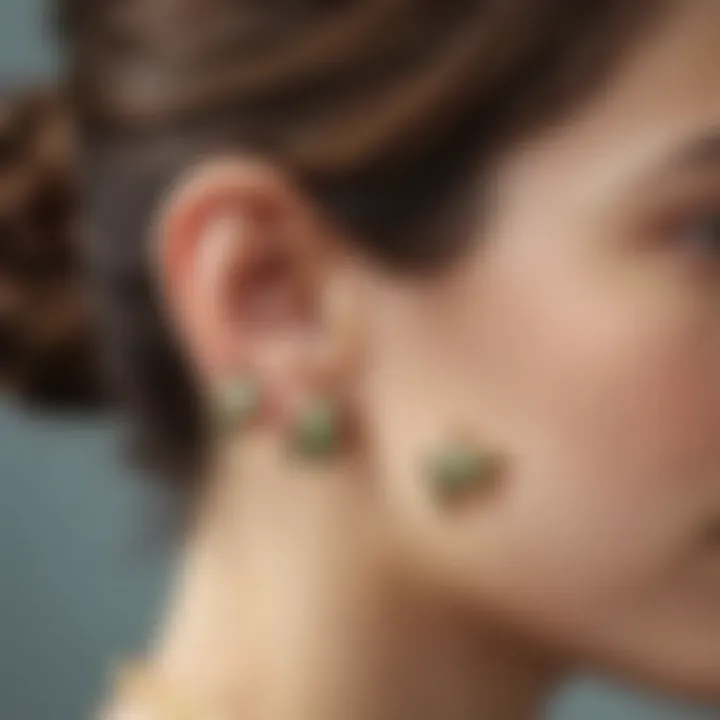 Cultural representation of frog ear cuffs in contemporary art