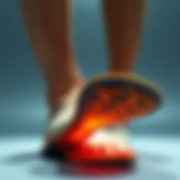 Innovative design of height-enhancing insoles highlighting their unique structure