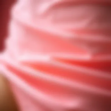 Close-up of soft fabric texture showcasing seamless design