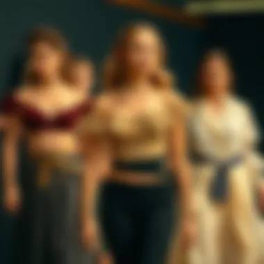 Historical depiction of waist training garments through the ages