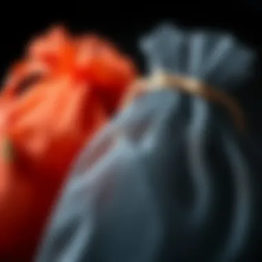 Sustainable Mesh Material Insight Close-up of eco-friendly mesh material highlighting sustainability.