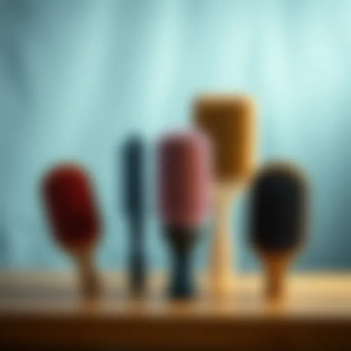 Paddle Brushes vs Other Brush Types Comparison of paddle brushes with other brush types