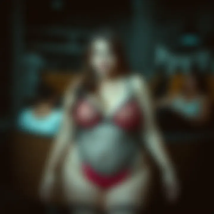 Diverse Styles Representing Body Positivity Diverse styles of fishnet teddies for body positivity