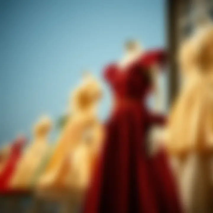 Historical evolution of dress designs through the decades