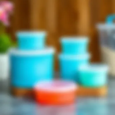 Different sizes of silicone containers for versatile use