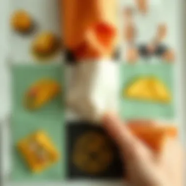 Versatile Applications of Taco Fabric A collage illustrating various creative applications of taco fabric