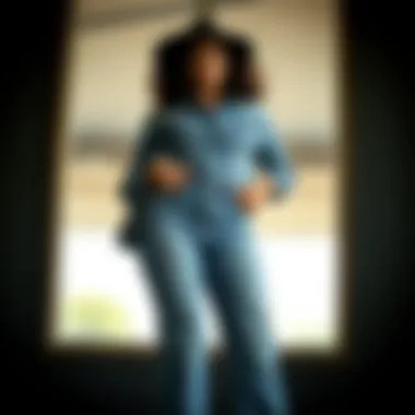 Variety of denim styles reflecting modern trends