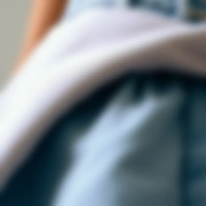 Sustainable Fabrics: The Heart of Modern Fashion Close-up of fabric texture highlighting sustainability aspects