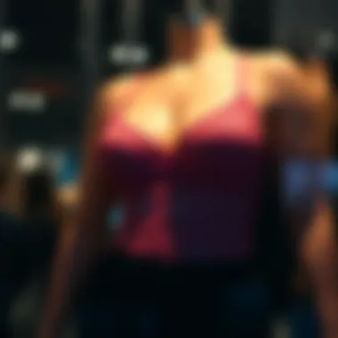 Stylish Plus Size Bodysuit Stylish plus size bodysuit on display