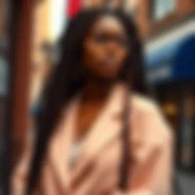 Cultural representation through faux locs in fashion