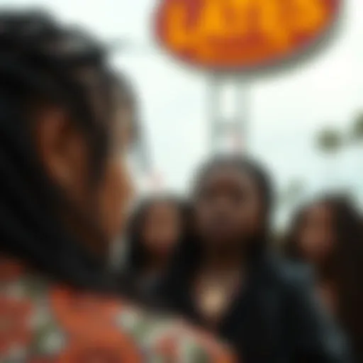 Diverse Styles of Faux Locs Diverse styles of faux locs showcased elegantly