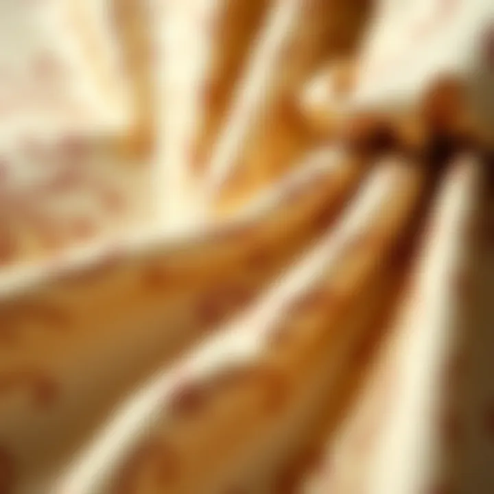 Elegant Jacquard Fabric Elegant jacquard fabric showcasing intricate patterns