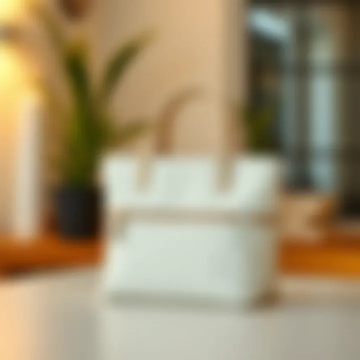 Chic Small Tote Organizer Design Elegant small tote organizer with modern design