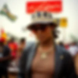 Historical representation of doo rags in fashion
