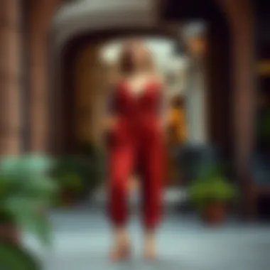 Trendy styling tips featuring harem pants jumpsuits