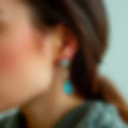 A collection of stunning vertical tragus piercing jewelry pieces showcasing diverse styles and materials