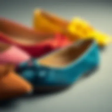 Diverse Materials for Every Occasion Collection of fancy flats in various materials