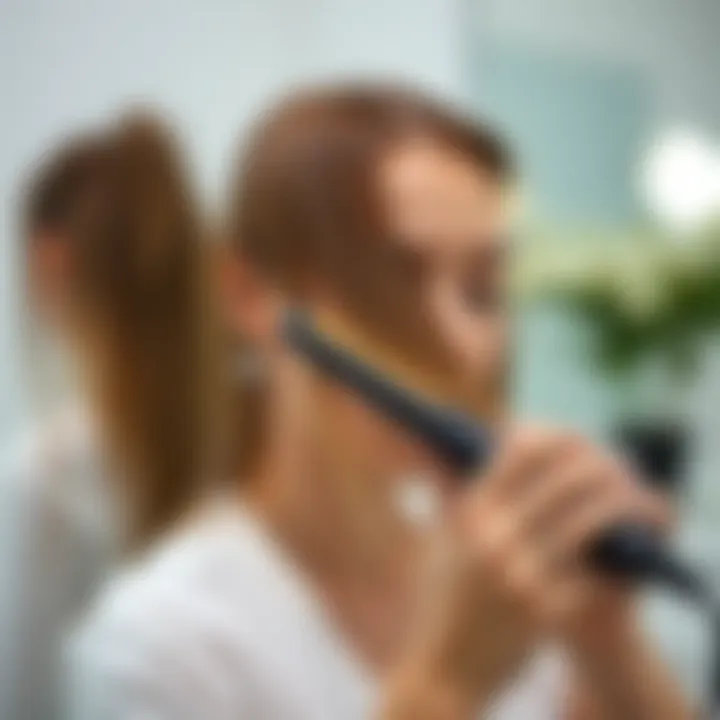 Maintenance Techniques for Hair Straightener Pads Visual representation of proper maintenance techniques for hair straightener pads