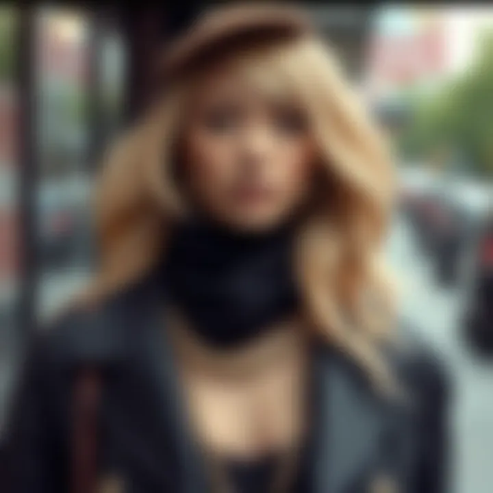 Accessorizing with Honey Blonde Ombre for a Complete Look Accessories complementing a honey blonde ombre wig