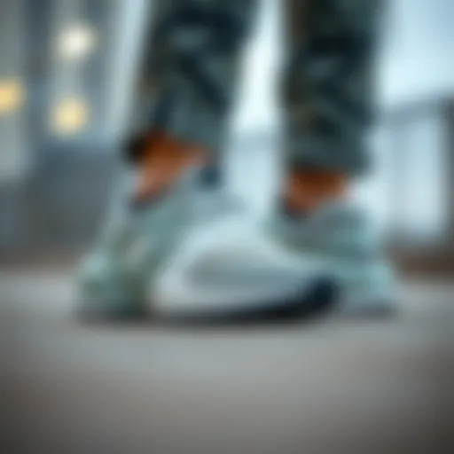 Innovative Design in Motion Control Sneakers Innovative design of motion control sneakers emphasizing comfort and style