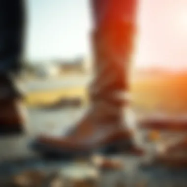 Maintenance tools and tips for cowboy boots care