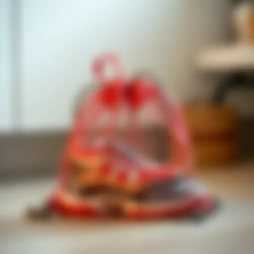 Durable Mesh Bag for Shoe Washing Durable mesh bag designed for shoe washing