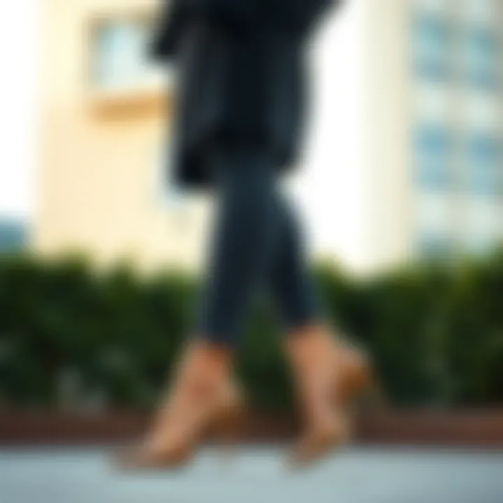 Versatile Styling with Nude Leather Pumps Stylish outfit paired with nude leather pumps