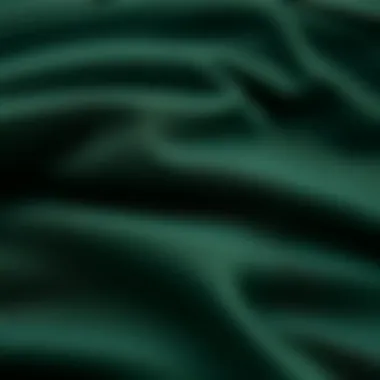 Fabric Texture Detail Detail shot of fabric texture in olive green jeans