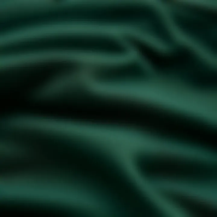 Fabric Texture Detail Detail shot of fabric texture in olive green jeans