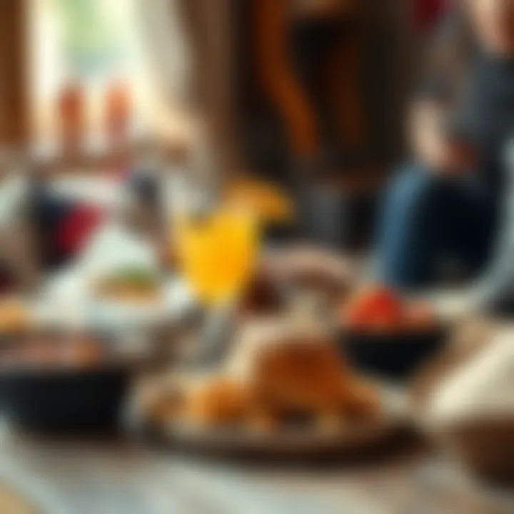 Delicious Western-inspired food and drinks for the celebration